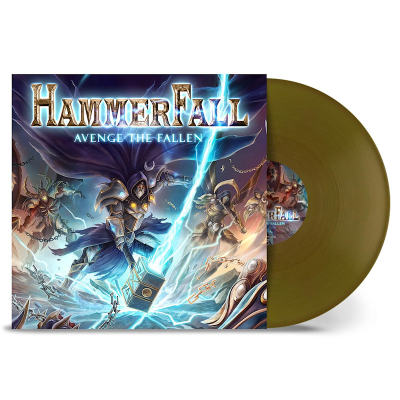 Hammerfall - Avenge the fallen (Gold, Gatefold Sleeve, Coloured Vinyl LP)