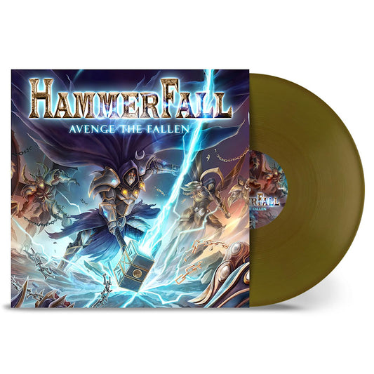 Hammerfall - Avenge the fallen (Gold, Gatefold Sleeve, Coloured Vinyl LP)