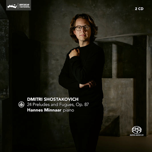 Hannes Minnaar - Dmitri Shostakovich: 24 Preludes And Fugues, Op. 87 (.. Preludes & Fugues Op. 87 / Akl 22, Super Audio CD SACD hybride)