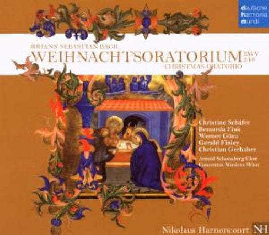Nikolaus Harnoncourt - Bach: weihnachtsoratorium (CD)