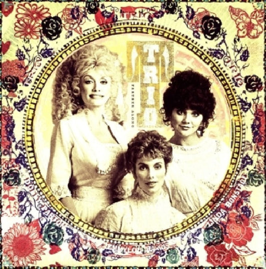 Harris/parton/ronstadt - Farther along (LP)