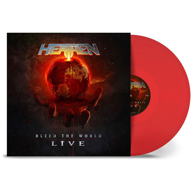 Heathen - Bleed the world: live (Transparent, Coloured Vinyl LP)