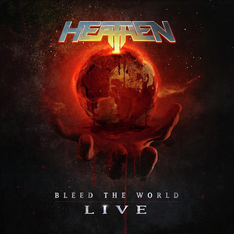 Heathen - Bleed the world: live (Transparent, Coloured Vinyl LP)