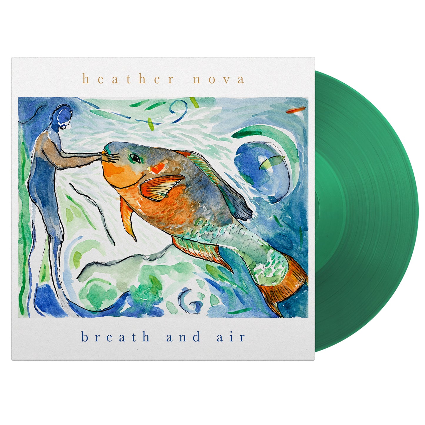 Heather Nova - Breath and Air (Green Transparent LP)