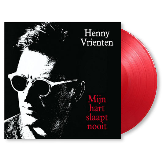 Vrienten, Henny - Mijn hart slaapt nooit -transparant red vinyl- (.. Slaapt Nooit//180gr/Booklet/1000 Cps Translucent Red, High Quality, Coloured Vinyl LP)