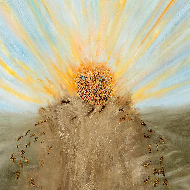 Holy Tongue Meets Shackleton - The tumbling psychic joy of now (LP)