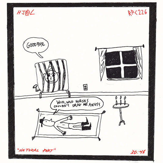 Horse Jumper Of Love - Natural part (Transparent Red Vinyl, Transparent, Coloured Vinyl LP)