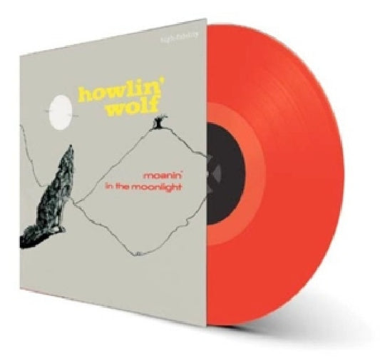Howlin' Wolf - Moanin' in the moonlight (Limited Edition In Solid Red Colored Vinyl/ 180gr., High Quality, Coloured Vinyl LP)
