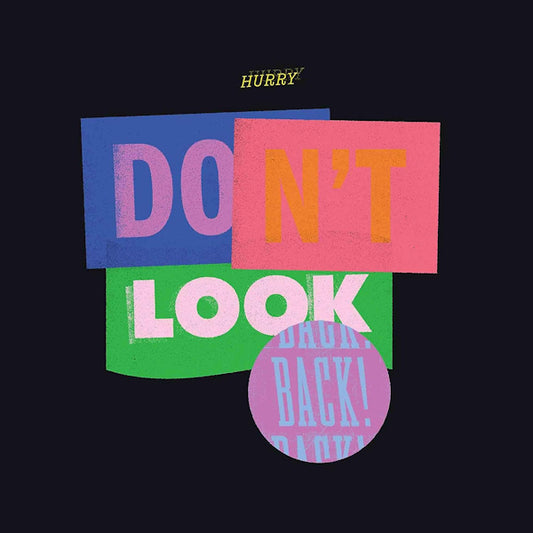 Hurry - Don't look back (Purple Blue Splatter, Coloured Vinyl LP)