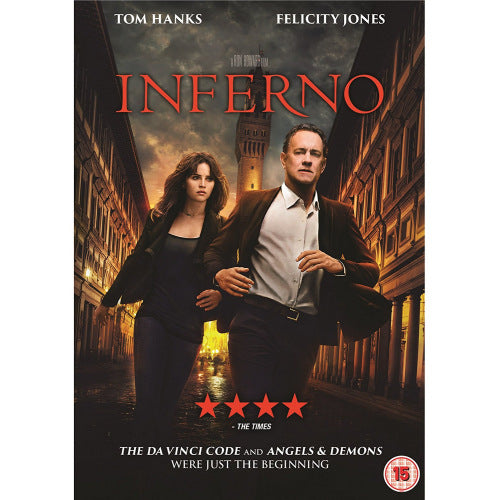 Movie - Inferno (Uk Version /Cast: Tom Hanks, Ben Foster, Felicity Jones DVD movie)