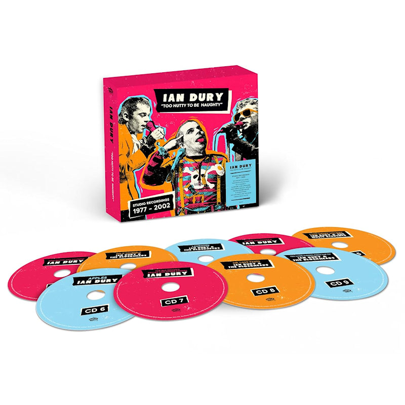 Ian Dury - Too nutty to be naughty: studio recordings 1977-2002 (Deluxe Edition CD)
