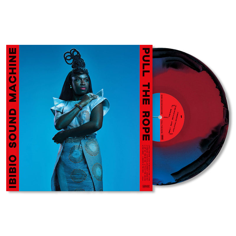 Ibibio Sound Machine - Pull the rope -red/blue/black swirl vinyl- (Coloured Vinyl LP)
