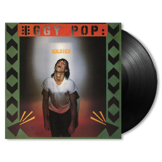 Iggy Pop - Soldier (180gr./Ft. David Bowie & Simple Minds/Black Vinyl, High Quality LP)