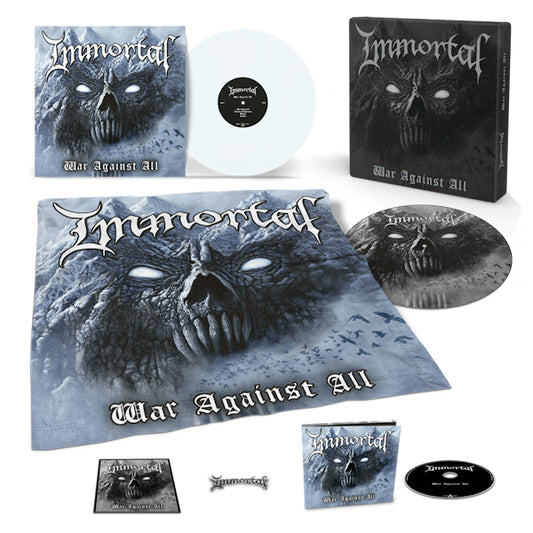 Immortal - War against all (Polar White Vinyl, Coloured Vinyl LP)