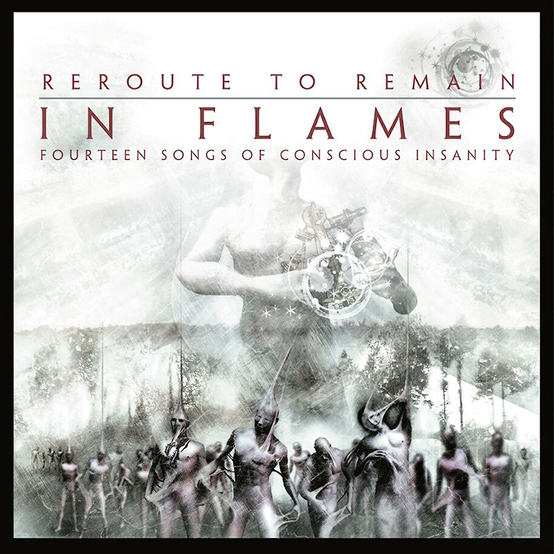 In Flames - Reroute to remain (180gr. Transparent Red Vinyl / Etched D-Side, High Quality, Transparent, Coloured Vinyl LP)