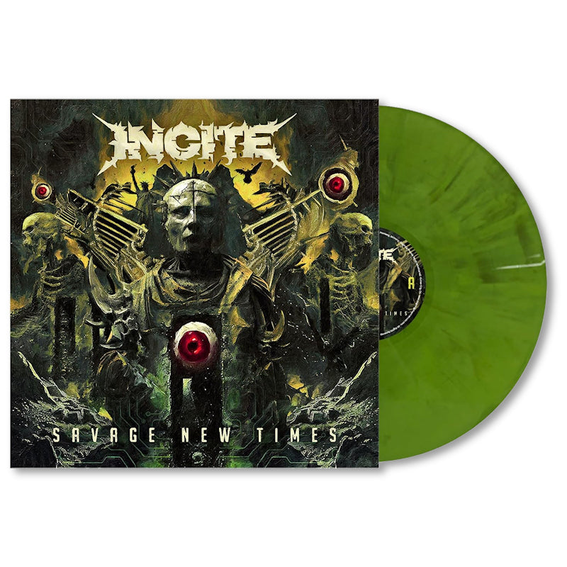 Incite - Savage new times (Green, Coloured Vinyl LP)