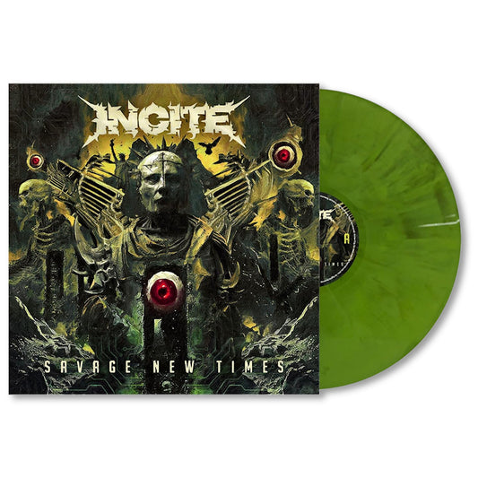 Incite - Savage new times (Green, Coloured Vinyl LP)