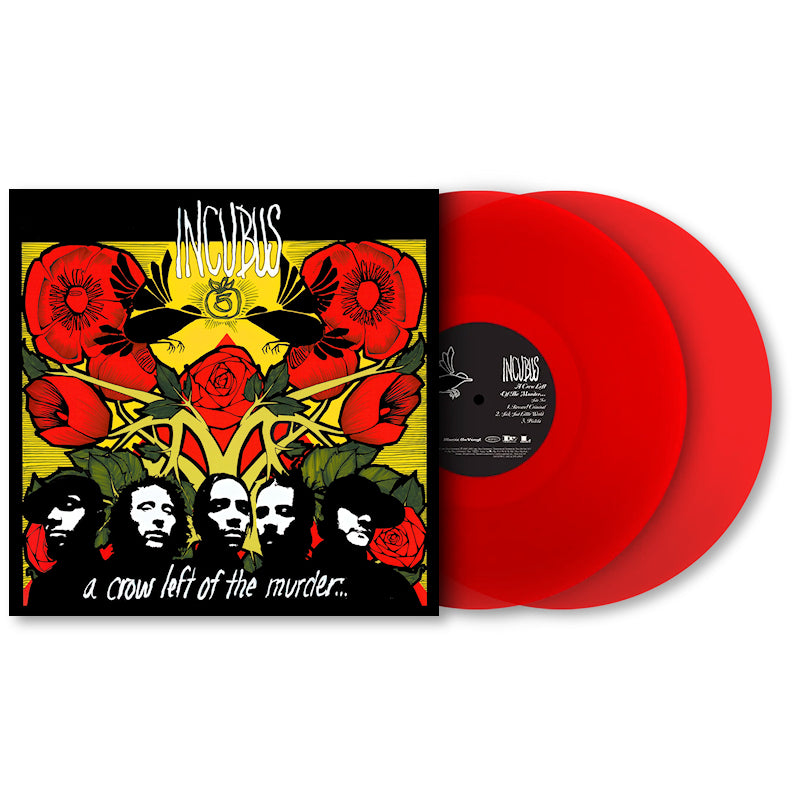 Incubus - A crow left of the murder (Red 180g, High Quality, Transparent, Coloured Vinyl LP)