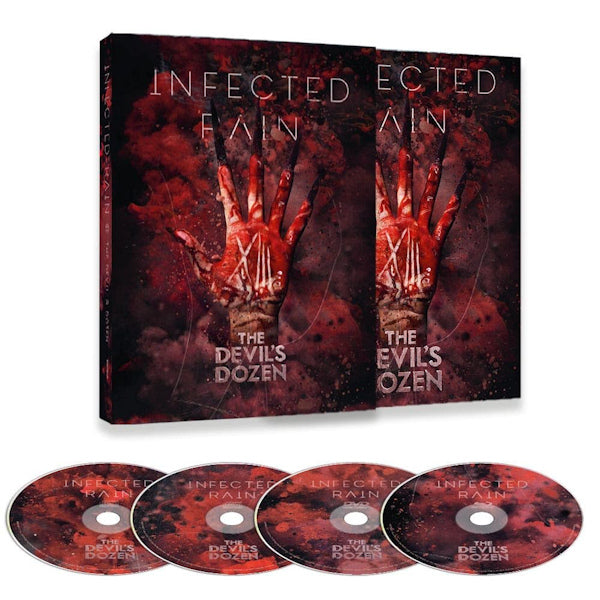 Infected Rain - The devil's dozen (.. Dozen / 2cd+Dvd+Blry CD)
