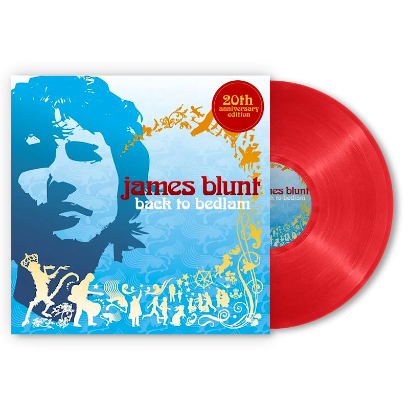 James Blunt - Back to bedlam (Red, Insert, Coloured Vinyl, Anniversary Edition LP)