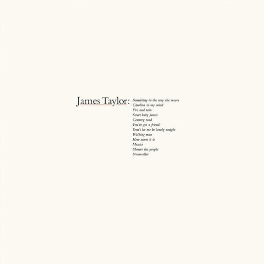 James Taylor - Greatest hits (LP)