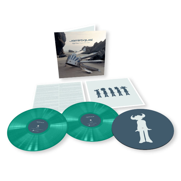 Jamiroquai - High times: singles 1992-2006 (.. Singles 1992-2006 / Green Marbled / 180gr. / Slipmat, High Quality, Coloured Vinyl LP)