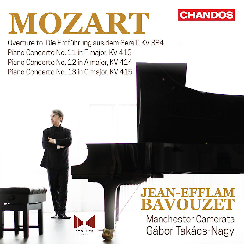 Jean-Efflam Bavouzet / Manchester Camerata - Mozart: overture to die entfuhrung aus dem serail kv 384 / piano concerto no. 11, 12 & 13 (CD)