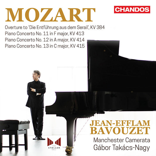 Jean-Efflam Bavouzet / Manchester Camerata - Mozart: overture to die entfuhrung aus dem serail kv 384 / piano concerto no. 11, 12 & 13 (CD)