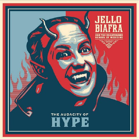 Jello Biafra & The Guantanamo School Of Medicine - The audacity of hype (Blue, Coloured Vinyl LP)