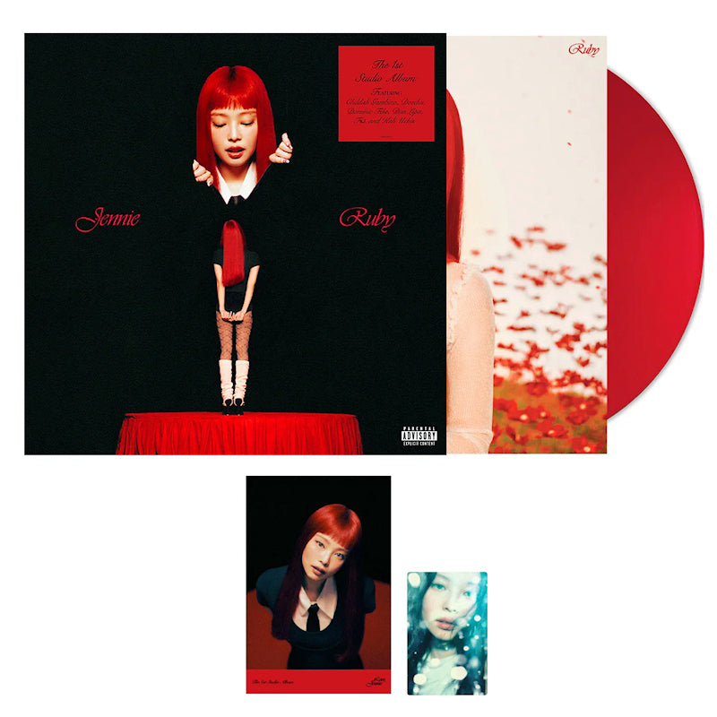 Jennie - Ruby (Opaque Apple Red / Incl. Mini Poster/Photocard/Postcard, Coloured Vinyl LP)