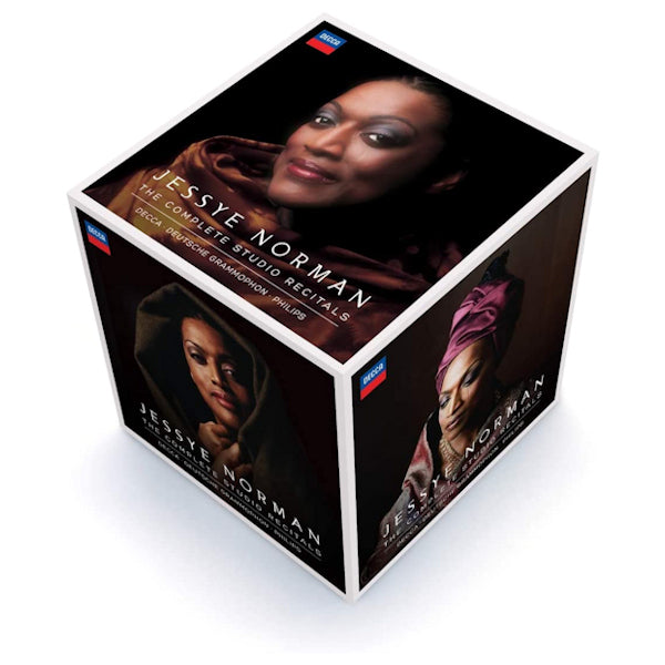 Jessye Norman - Complete studio recitals: philips/dg/decca (.. Studio Recitals: Philips/Dg/Decca / 42cd+3dvd, CD+Dvd, Limited Edition, Box Set CD)