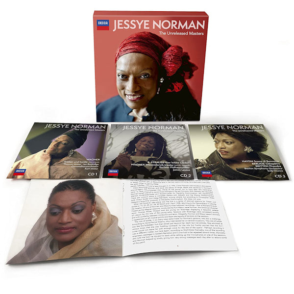 Jessye Norman - The Unreleased Masters (Works By Wagner/R. Strauss/Haydn/Berlioz/Britten CD)