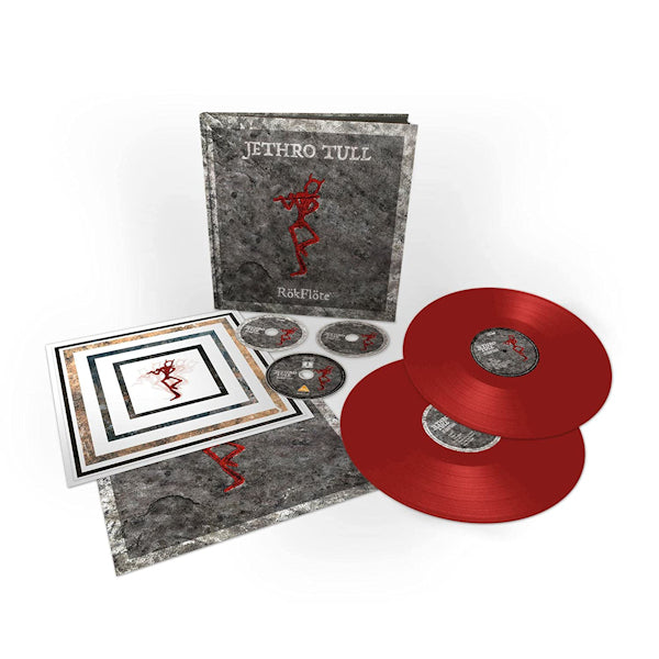 Jethro Tull - Rökflöte (Dark Red 2lp+2cd+Blry Incl. Artbook & 2 Artprints, Coloured Vinyl, Limited Edition, Deluxe Edition LP)