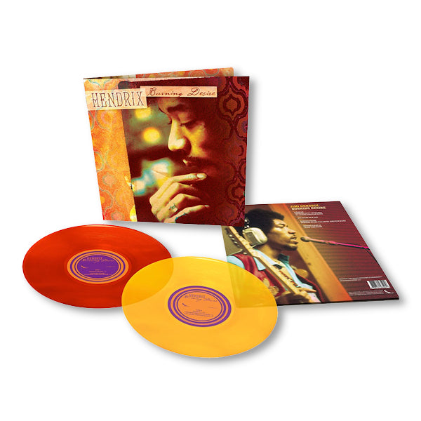 Hendrix, Jimi - Burning desire (Translucent Orange & Red / Blf 22, Transparent, Coloured Vinyl LP)