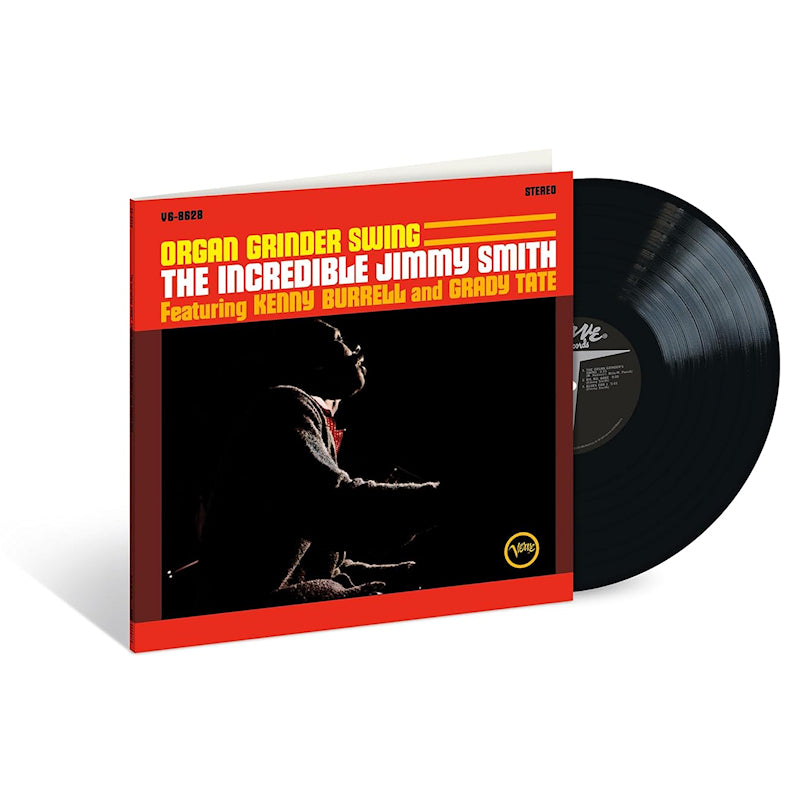 Jimmy Smith, Kenny Burrell, Grady Tate - Organ grinder swing (LP)