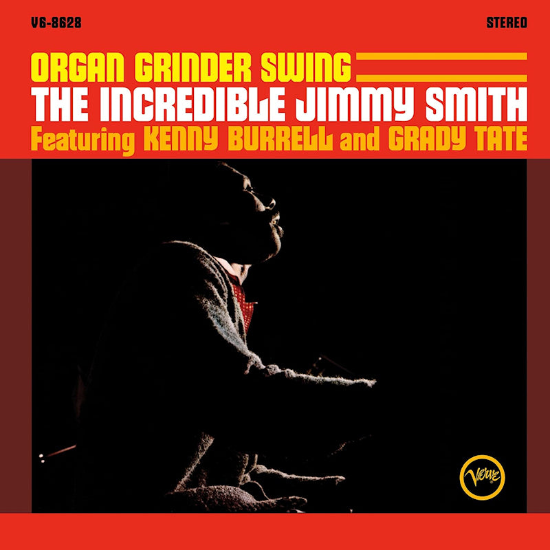 Jimmy Smith, Kenny Burrell, Grady Tate - Organ grinder swing (LP)