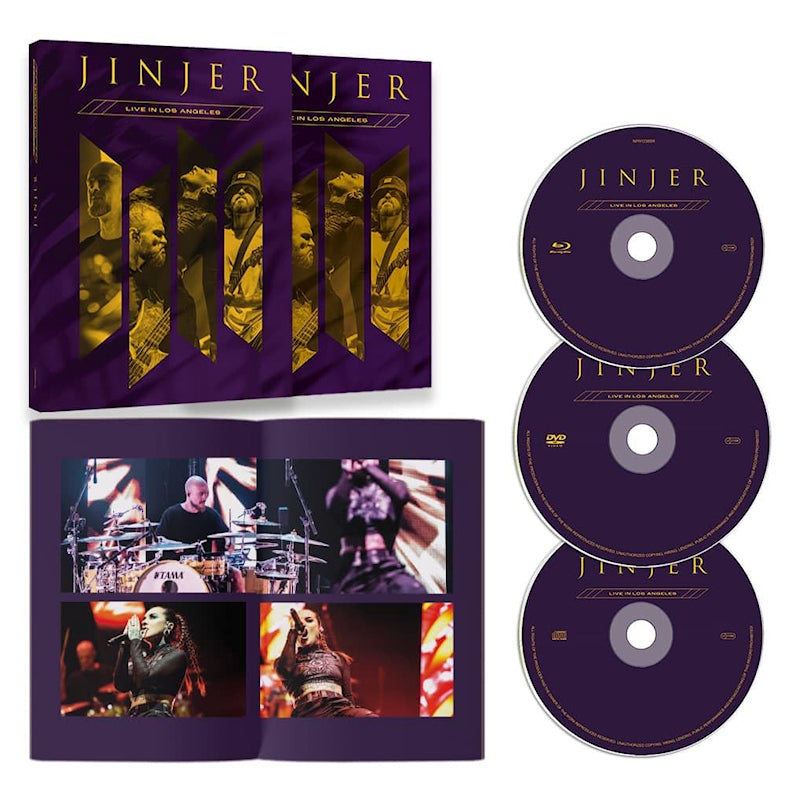 Jinjer - Live in los angeles (CD+Dvd, Digipak, Slipcase, Deluxe Edition CD)