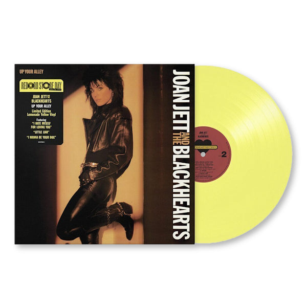 Jett, Joan & the Blackhearts - Up your alley (Lemonade Yellow / Rsd 23, Coloured Vinyl LP)