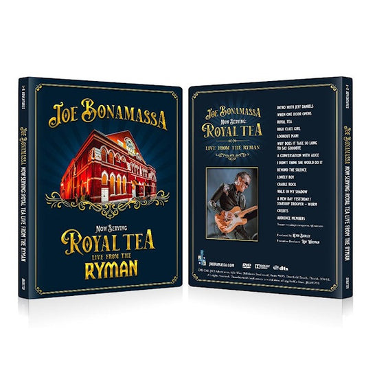 Joe Bonamassa - Now serving:royal tea live from the ryman (.. Serving:Royal Tea Live From the Ryman / Live 2020, Digipak DVD movie)