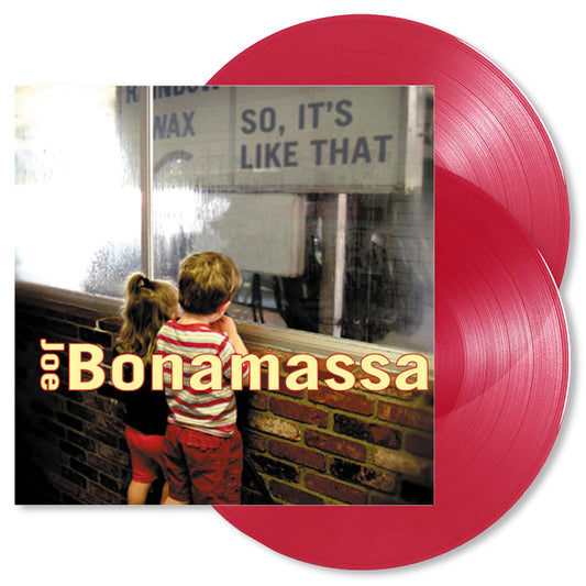 Bonamassa, Joe - So, it's like that -2023 reissue coloured- (.. Like That / 180gr. / Transparent Red Vinyl, High Quality, Transparent, Coloured Vinyl LP)