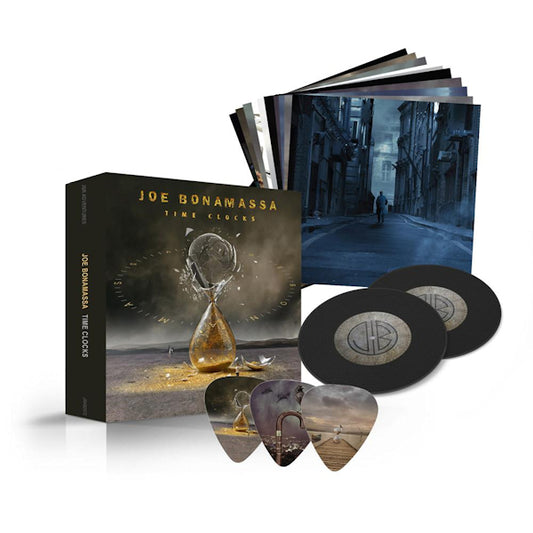 Joe Bonamassa - Time clocks (Incl. Coaters/Postcards/Guitar Picks CD)