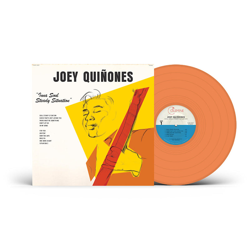 Joey Quinones - Inna soul steady situation (opaque orange) (Coloured Vinyl LP)