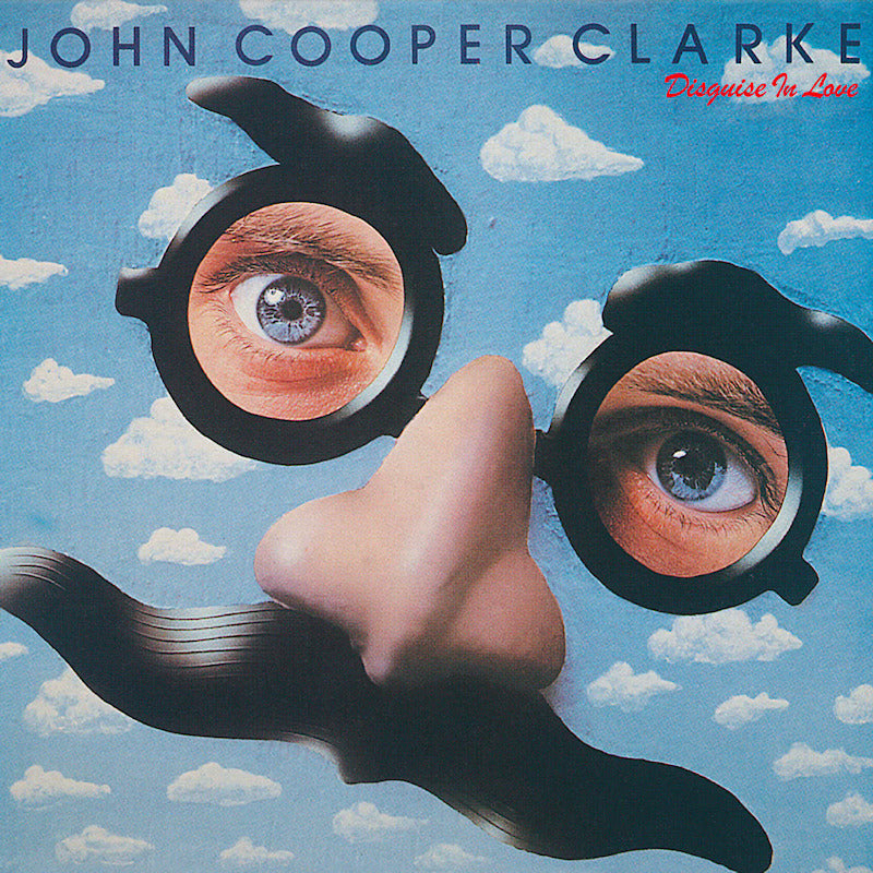 John Cooper Clarke - Disguise in love (Blue 180g, High Quality, Transparent, Coloured Vinyl, Insert, Limited Edition LP)