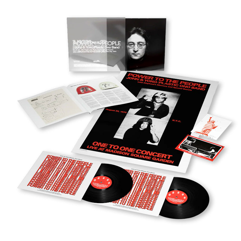 John Lennon, Yoko Ono, The Plastic Ono Band, Eleph - Power to the people (High Quality LP)