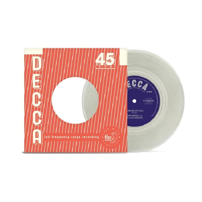 John Mayall & The Bluesbreakers - Crawling up a hill / mr. james (Natural, Transparent, Coloured Vinyl, Limited Edition 7-inch single)