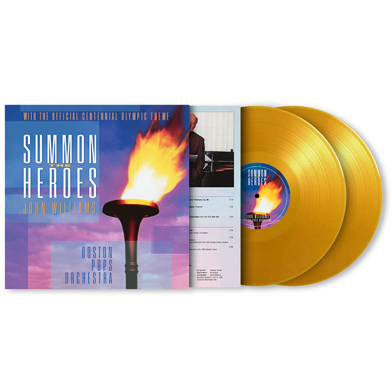 John Williams - Summon the heroes (Yellow 180g, High Quality, Transparent, Coloured Vinyl, Insert, Limited Edition LP)