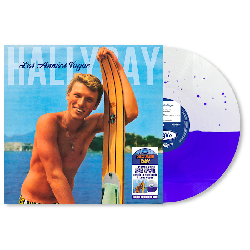 Johnny Hallyday - Les Annees Vague (Blue Liquid-Filled Vinyl, Coloured Vinyl, Rsd LP)