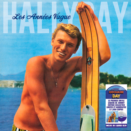Johnny Hallyday - Les Annees Vague (Blue Liquid-Filled Vinyl, Coloured Vinyl, Rsd LP)