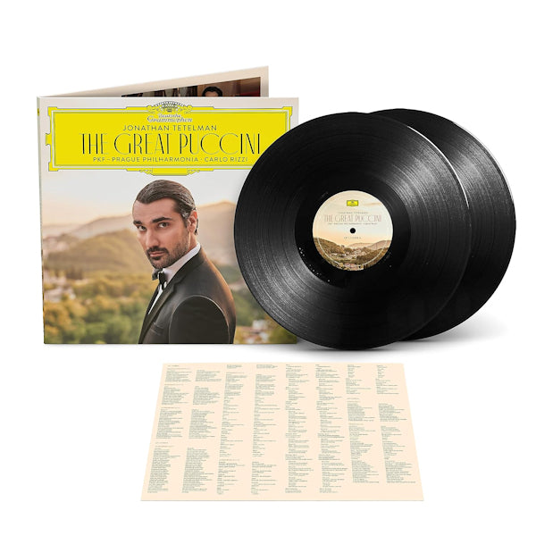 Jonathan Tetelman / Prague Philharminia / Carlo Rizzi - The great puccini (180gr. / Pkf - Prague Philharmonia, Carlo Rizzi, High Quality LP)