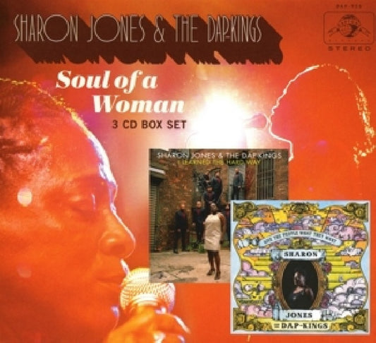 Sharon & The Dap Jones -kings - Soul of a woman (3 CD Boxset In O-Card Sleeve, O-Card CD)